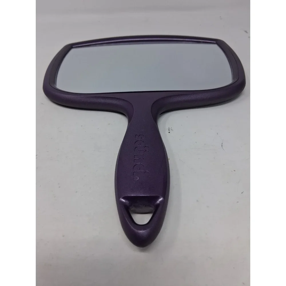 Viintage Y2K ScUnci Purple Hand Mirror 4 Way Magnifying. I